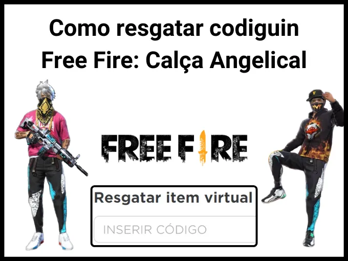 Ferramenta V de Verificado Free Fire - Banner e Avatar Angelical 
